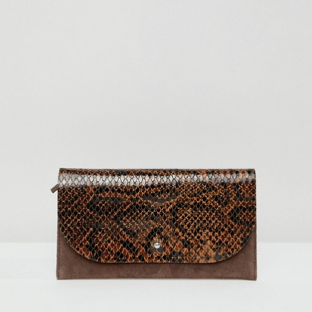 Asos Tasche/Clutch - Schlangenmuster