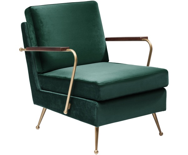 Samt-Sessel Gamble by: Westwing Home and Living (DE)