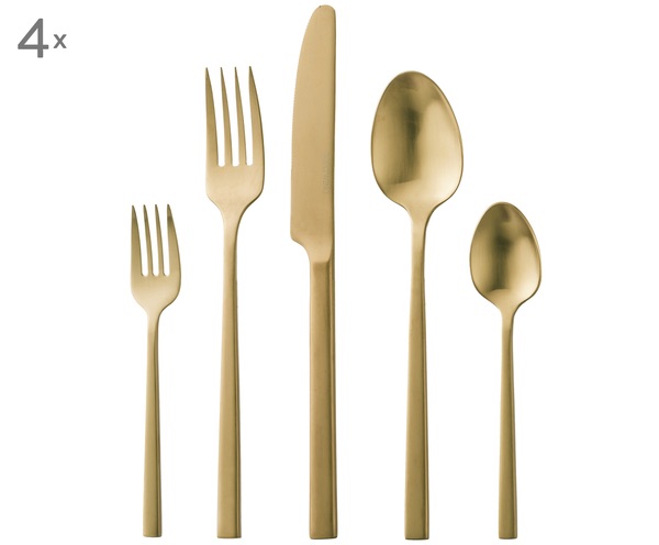 Besteck-Set Shine, 20-tlg. by: Westwing Home and Living (DE)