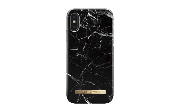 Hülle iPhone X Black Marble | iDeal Of Sweden