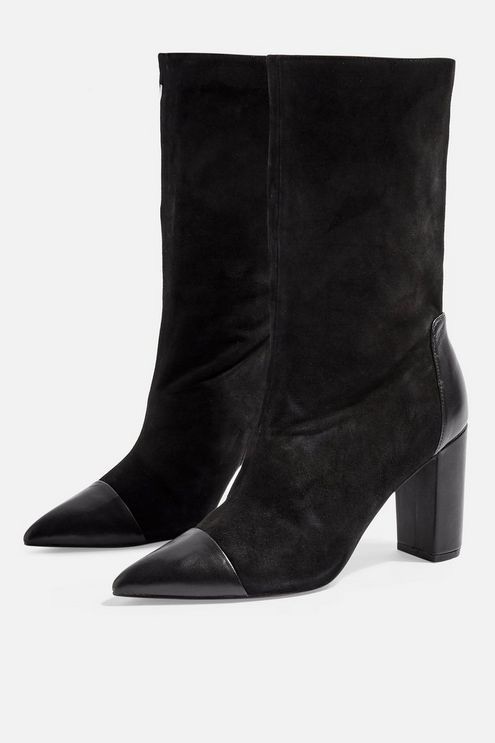 Halbhohe Madrid Stiefeletten Topshop