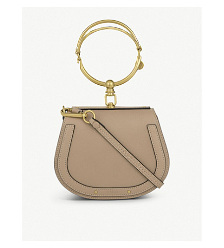 Nile small leather cross-body bag Chloé