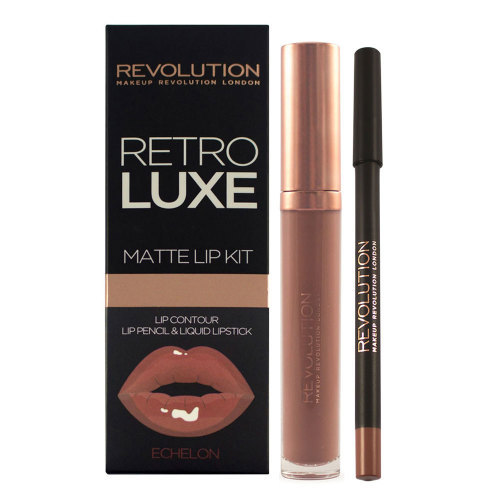 Revolution Retro Luxe Matte Lip Kit Echelon Beauty Bay