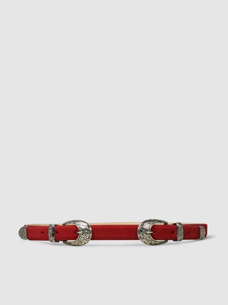 Lark Suede Belt - The Modist